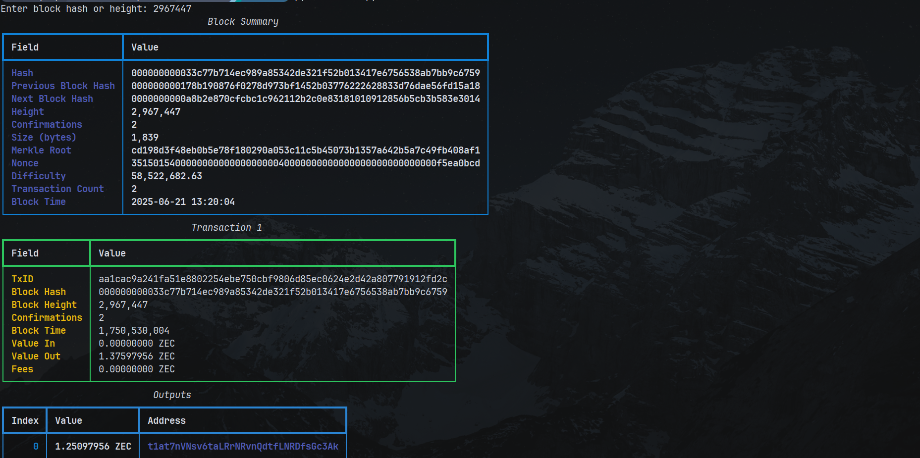 Zecret Explorer project image